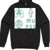 AS Colour Adult Stencil Hoodie Thumbnail