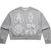 AS Colour Womens Oversized Crew Thumbnail